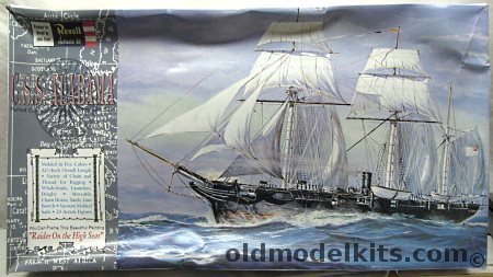 Revell 1/96 CSS Alabama Civil War Raider with Sails, 85-5621 plastic model kit
